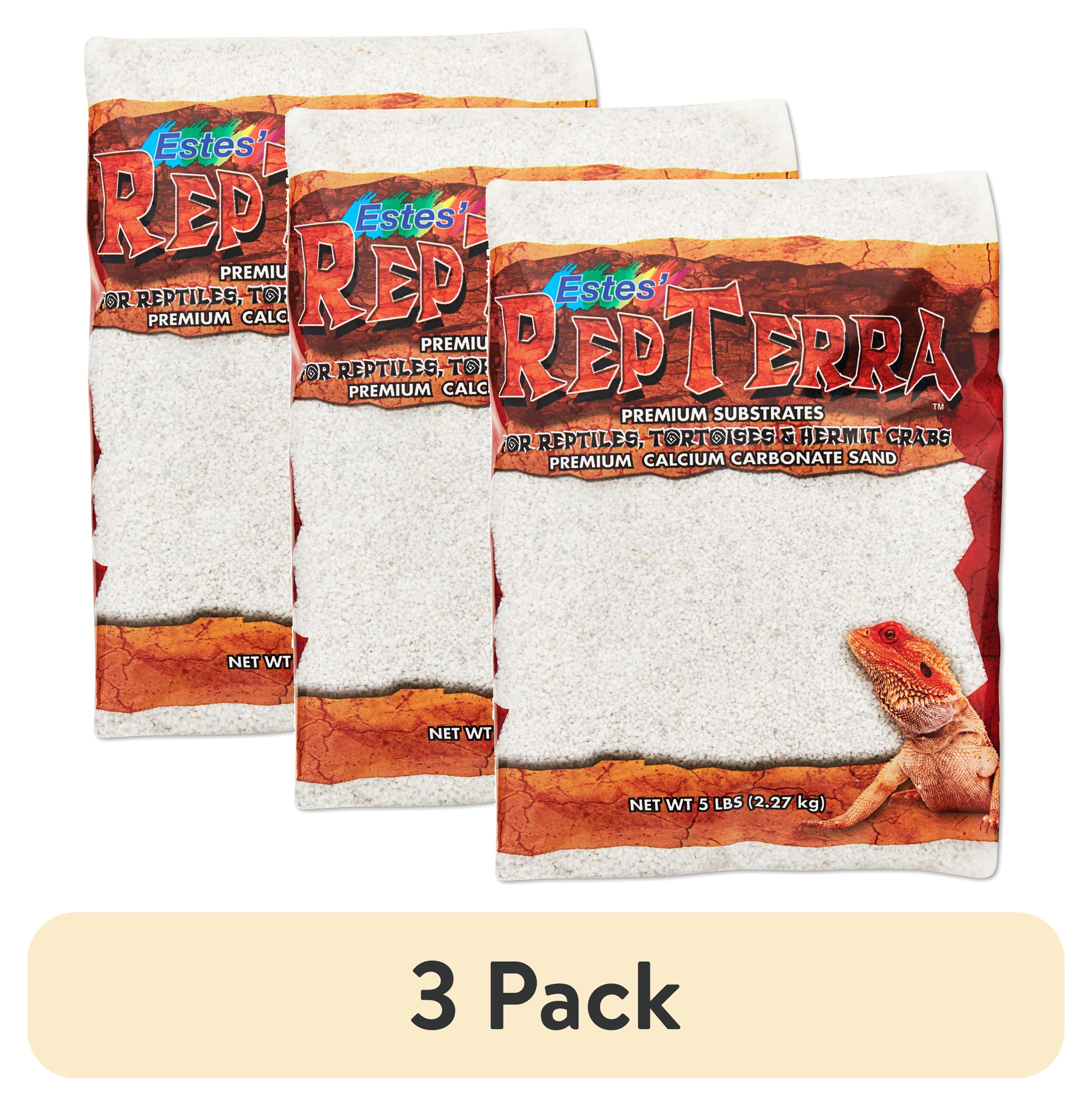 (3 pack) RepTerra White Reptile Sand 5 lb Bag
