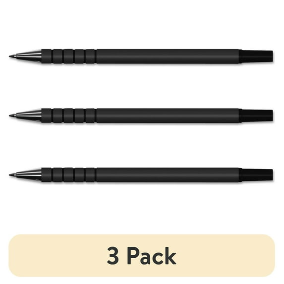 (3 pack) Universal Replacement Counter Pen Black Barrel/ Medium 6/Pack 15626