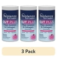 thumbnail image 1 of (3 pack) Replenza GLP-1 Support, Gut Plus, Supports Muscle Recovery, Digestive Health, Mixed Berry, 15 Servings, 1 of 17