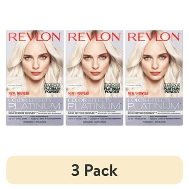 (3 pack) Revlon Color Effects Hair Color, Platinum