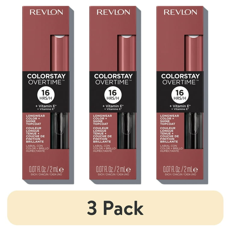 新品 REVLON COLORSTAY OVERTIME 6本セット 3 pack) Revlon ColorStay Overtime Longwearing Gloss Lipstick with