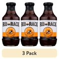 thumbnail image 1 of (3 pack) Rib Rack Hot Honey BBQ Sauce, 19 oz, 1 of 6