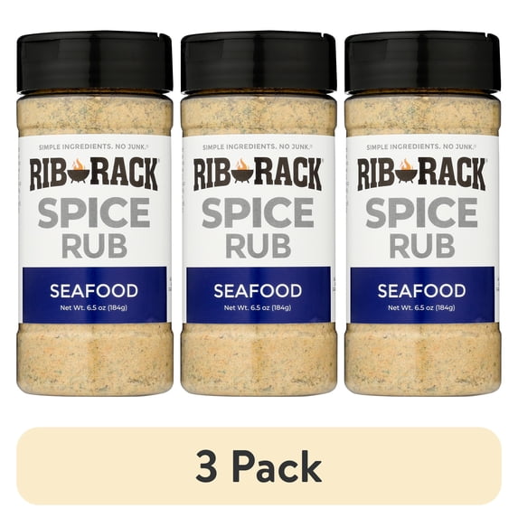 (3 pack) Rib Rack Seafood Spice Rub