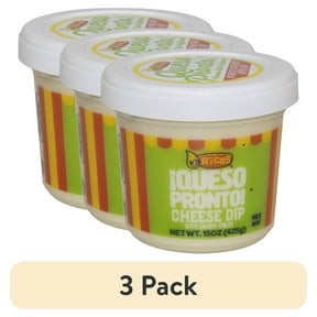 Pancho's White Queso Cheese Dip, 16 oz Tub - Walmart.com