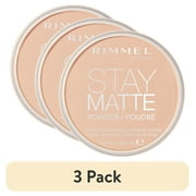 (3 pack) Rimmel Stay Matte Pressed Powder, Natural
