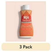 3 pack Rit DyeMore Dye for Synthetics, Apricot Orange, 7 fl. oz.