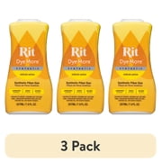 3 pack Rit DyeMore Synthetic Fabric Dye   7 fl oz Bottle, Color for Polyester, Nylon & Acrylic Surfaces- Daffodil Yellow