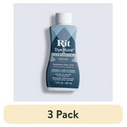 3 pack Rit DyeMore Dye for Synthetics, Smoky Blue, 7 fl. oz.