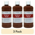 thumbnail image 1 of (3 pack) Handy Art Acrylic Paint 16 oz, Burnt Sienna, 1 of 3