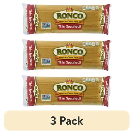 (3 pack) Ronco 32 oz Thin Spaghetti