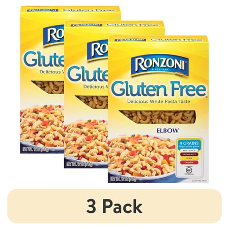 (3 pack) Ronzoni Gluten Free Â® Elbow Pasta, 12 oz.Shelf Stable Carton Box