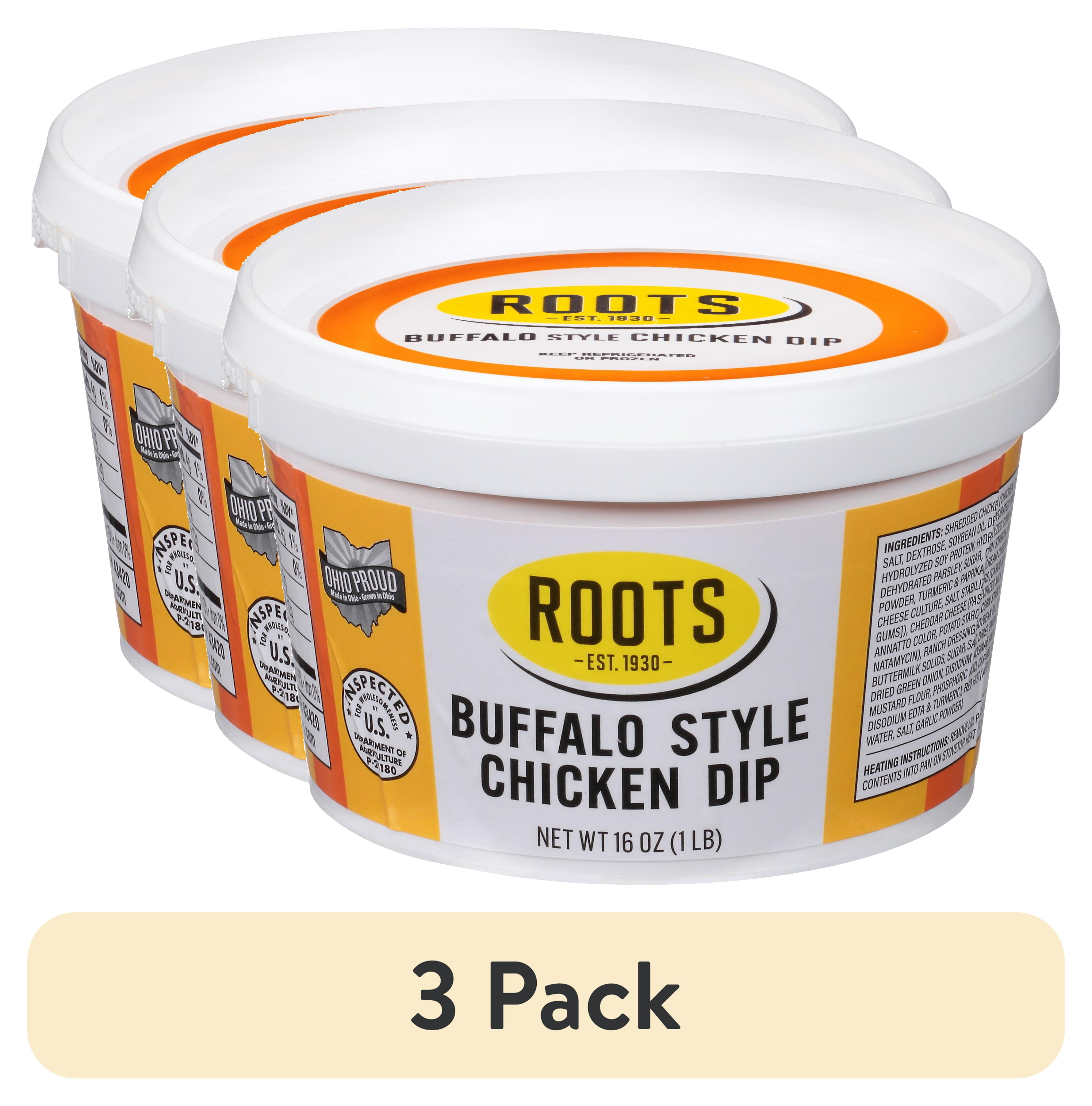 Buffalo Roots (3 pack) Roots Buffalo Style Chicken Dip 16 oz - Walmart.com