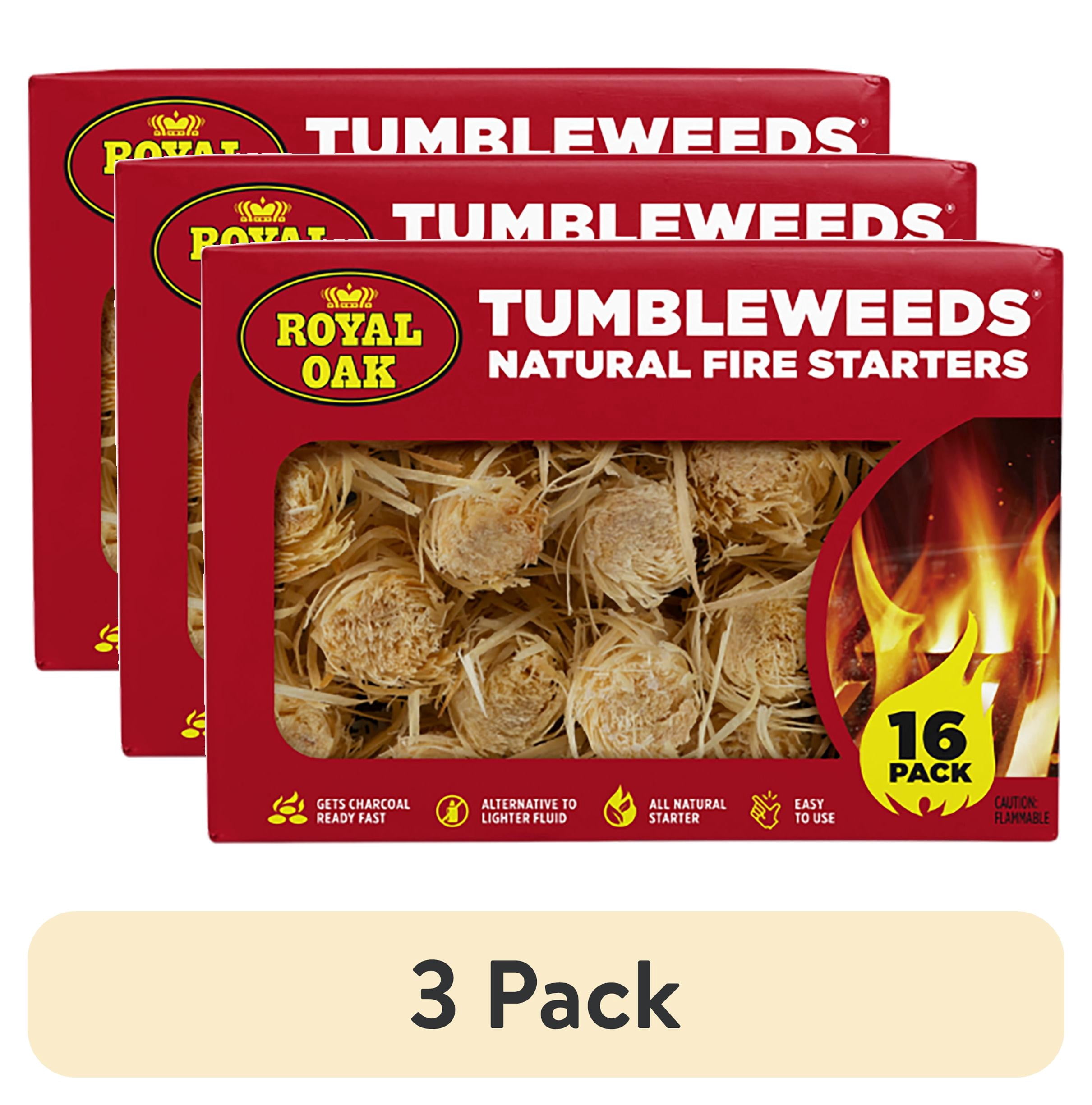 (3 pack) Royal Oak® Tumbleweeds Natural Fire Starters