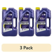 3 pack Royal Purple High Performance Motor Oil 0W-20 Premium Synthetic Motor Oil, 5 Quarts
