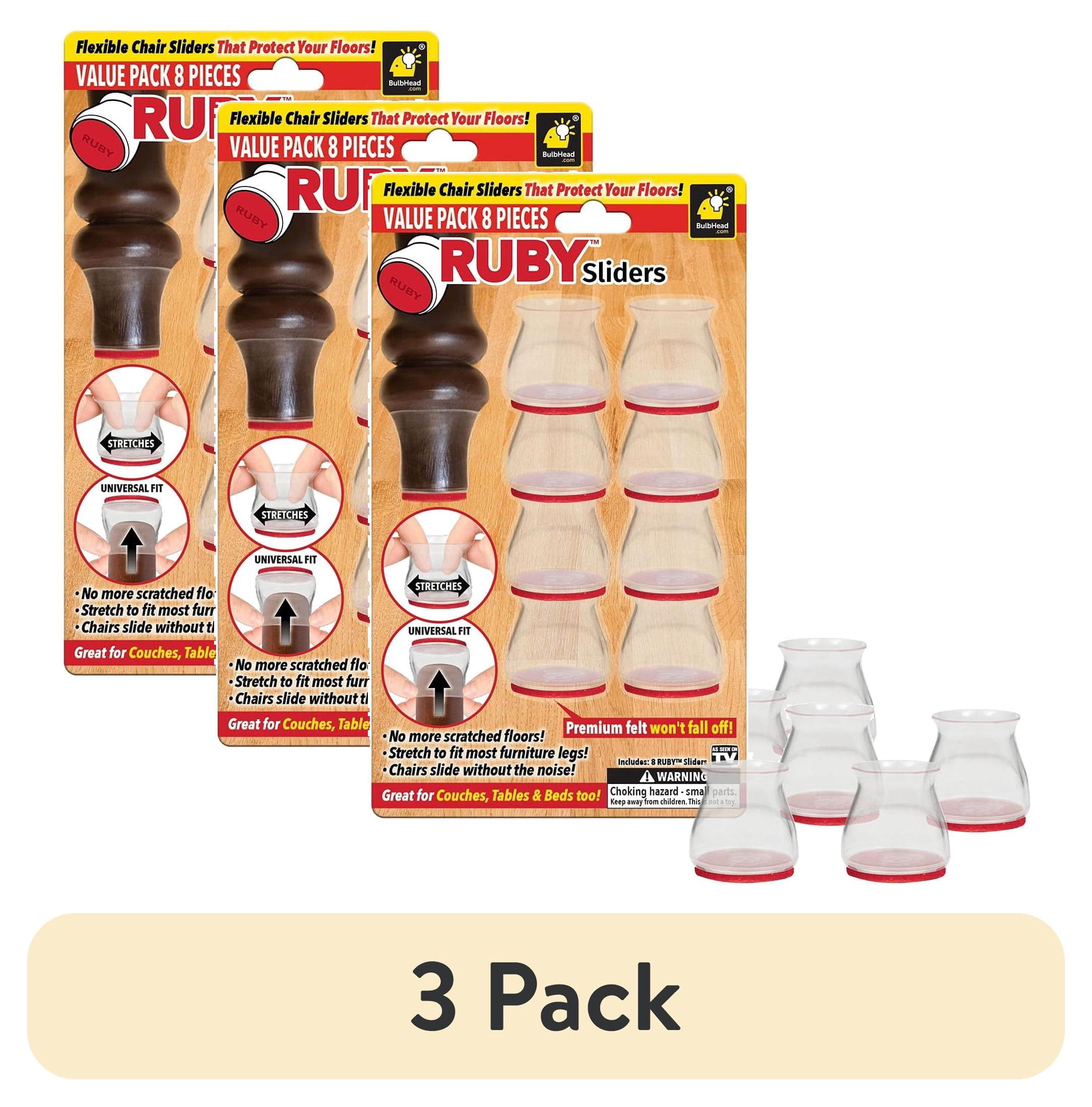 Ruby Sliders (3 pack) Ruby Sliders As Seen On TV by BulbHead - Red Means They’re ...