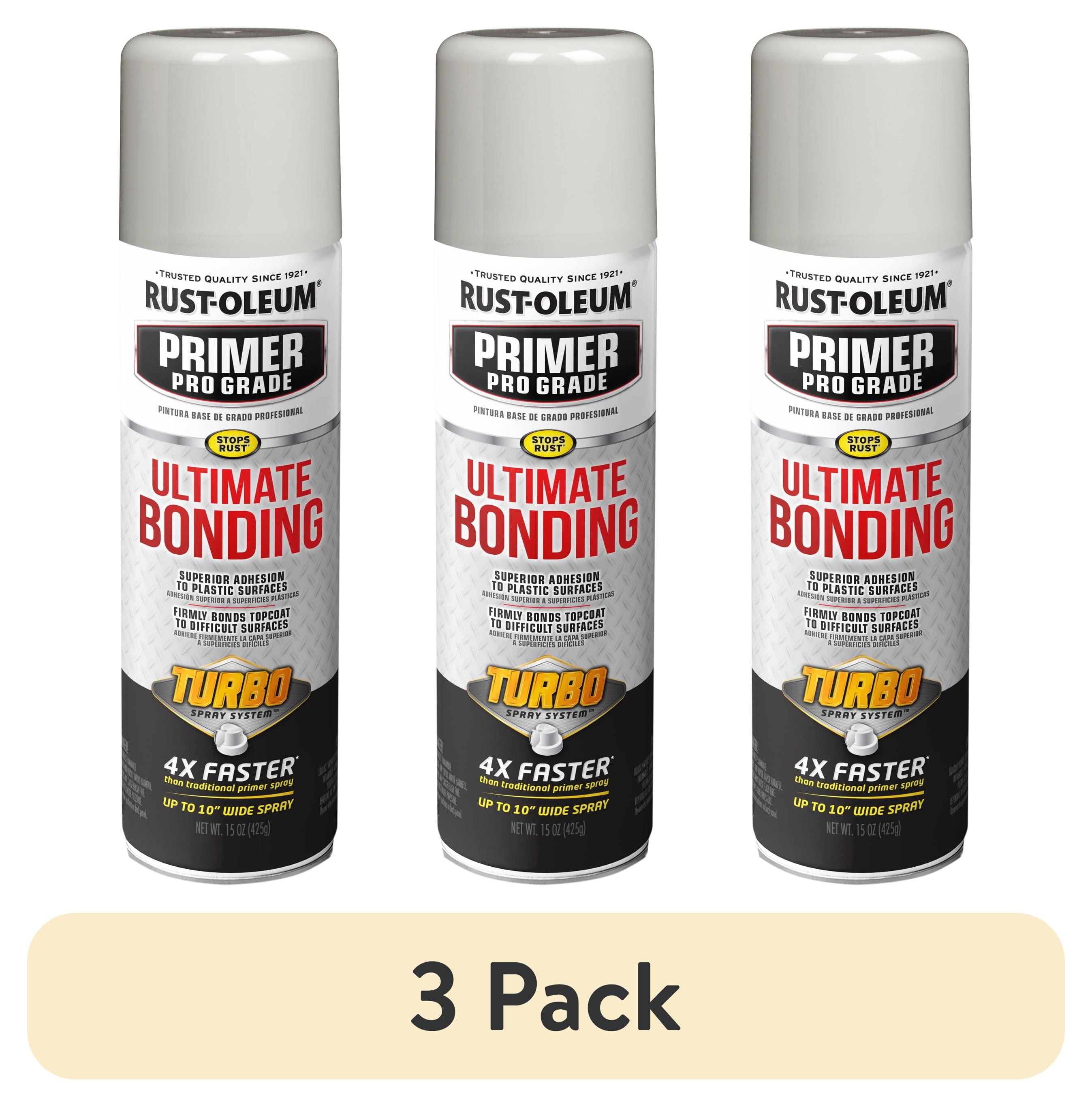 (3 pack) Rust-Oleum 372702 Gray Enamel Auto Body Paint, 1.3 lb for Car 6 Piece 1 Pack