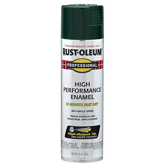 (3 pack) Rust-Oleum Professional Spray Paint - Durable, Gloss Finish - 6 Pack, Multicolor, 1 oz Each