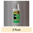 thumbnail image 1 of (3 pack) Rust-Oleum Specialty High Heat Ultra Silver Spray Paint, 12 oz, 1 of 5