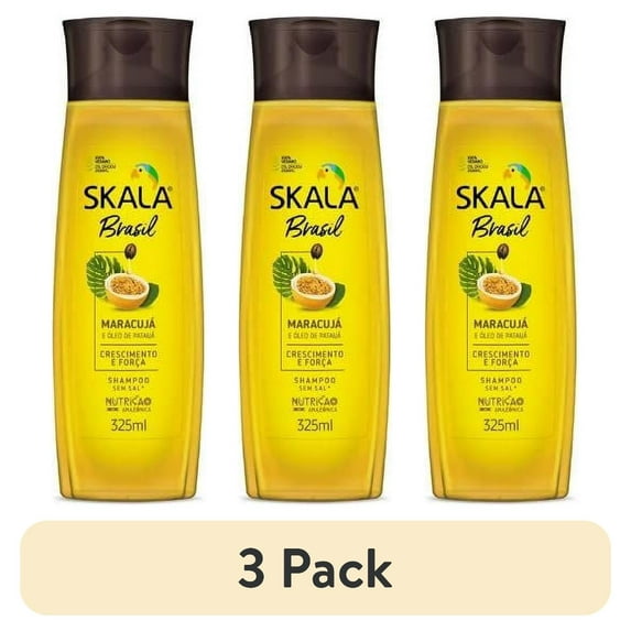 (3 pack) SKALA MARACUJA HAIR SHAMPOO (Passion Fruit SHAMPOO) 10.99 oz