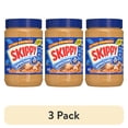 thumbnail image 1 of (3 pack) SKIPPY SUPER CHUNK Peanut Butter, 7 g Protein Per Serving, Shelf-Stable, 40 oz Plastic Jar, 1 of 10