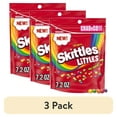 thumbnail image 1 of (3 pack) Skittles Littles Original Chewy Candy, Grab N Go, 7.2 oz Resealable Bag, 1 of 14