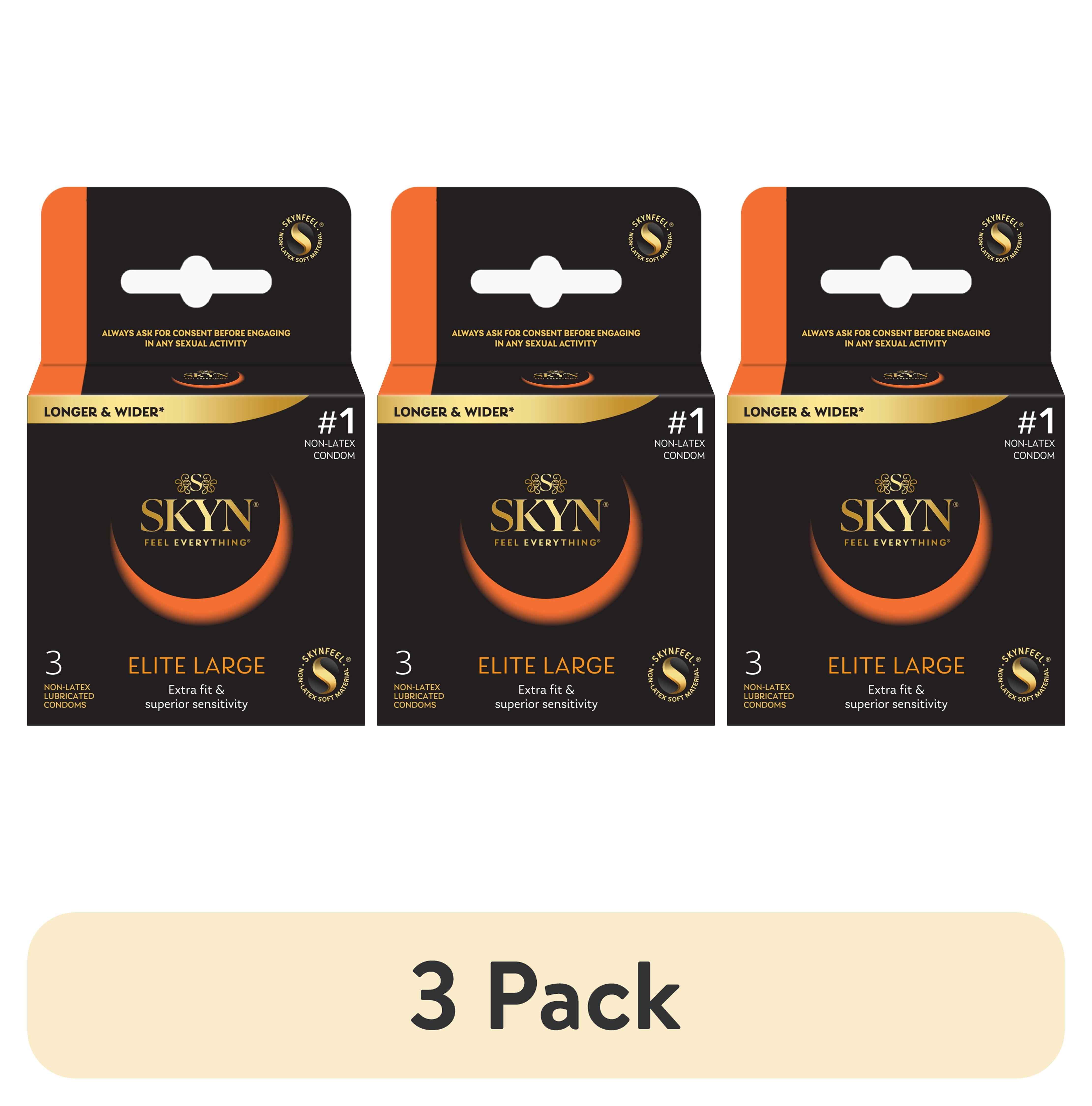 polyisoprene non lubricated condoms SKYN Elite Non-Latex Lubricated Condoms, 46 ct