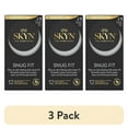thumbnail image 1 of (3 pack) SKYN Snug Fit Lubricated Non-Latex Closer Fit Condoms, 12 Count, 1 Pack, 1 of 10