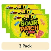 (3 pack) SOUR PATCH KIDS Soft & Chewy Candy, 3.5 oz