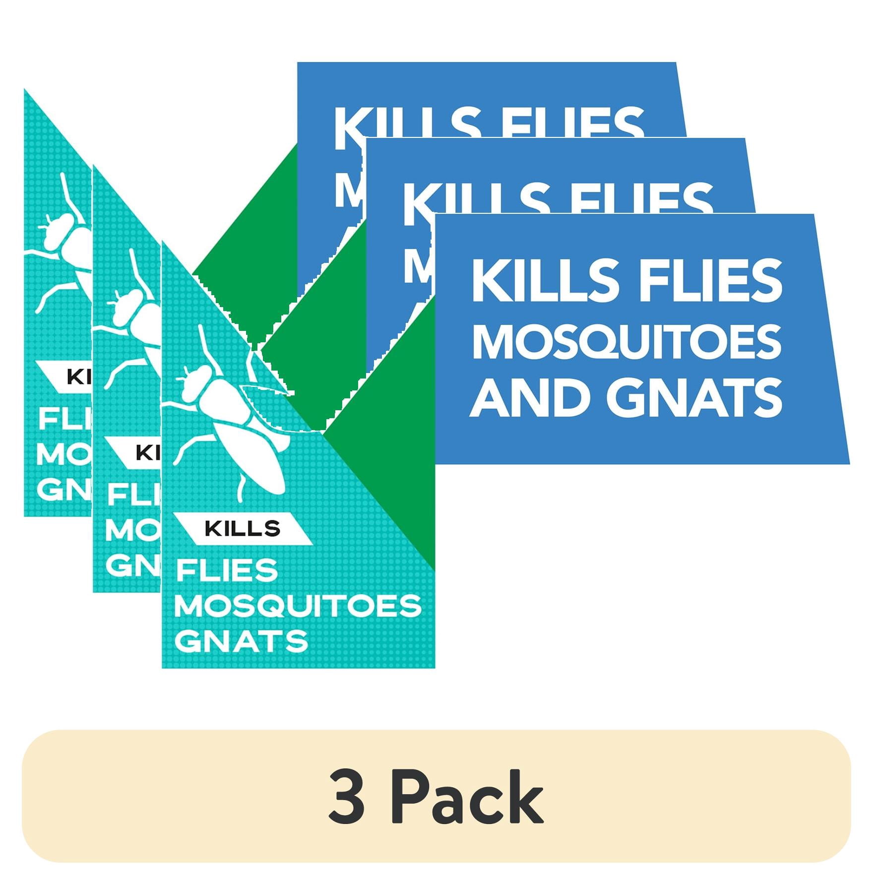 (3 pack) STEM Kills Indoor and Outdoor Flies Mosquitoes and Gnats Insect Killer Bug Spray, 10 oz