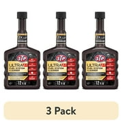3 pack STP Ultra 5-in-1 Fuel System Cleaner, 12 oz, Engine Deep Clean, Restore Power & Fuel Economy