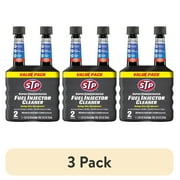 3 pack STP Super Concentrated Fuel Injector Cleaner 5.25 fl oz 2 Count