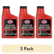 3 pack STP Super Concentrated High Mileage Engine Flush 15 fl. oz.