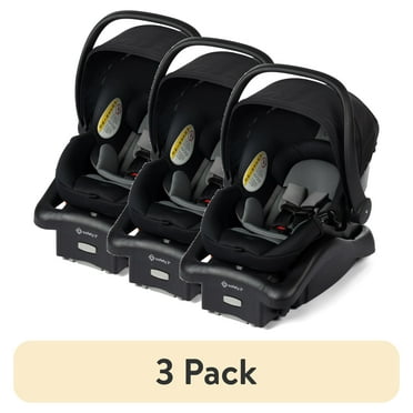 (3 pack) Safety 1st onBoard Insta-Latch Infant Car Seat, Cowbird, Unisex
