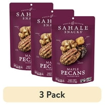 (3 pack) Sahale Snacks Maple Pecans Glazed Mix, Gluten-Free Snack, 4-Ounce Bag