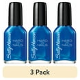 thumbnail interactive-video image 1 of (3 pack) Sally Hansen Hard as Nails Nail Polish, Sturdy Sapphire, 0.45 oz, No Chipping or Splitting, 1 of 13