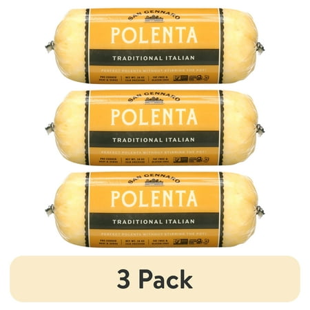 (3 pack) San Gennaro Traditional Italian Polenta, 18 oz
