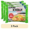 thumbnail image 1 of (3 pack) Sapporo Ichiban Chicken Flavored Soup Instant Ramen 3.5 oz 24 pack, 1 of 7