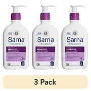 3 pack Sarna Sensitive Anti-Itch Lotion, 7.5-Ounce 222 mL Each