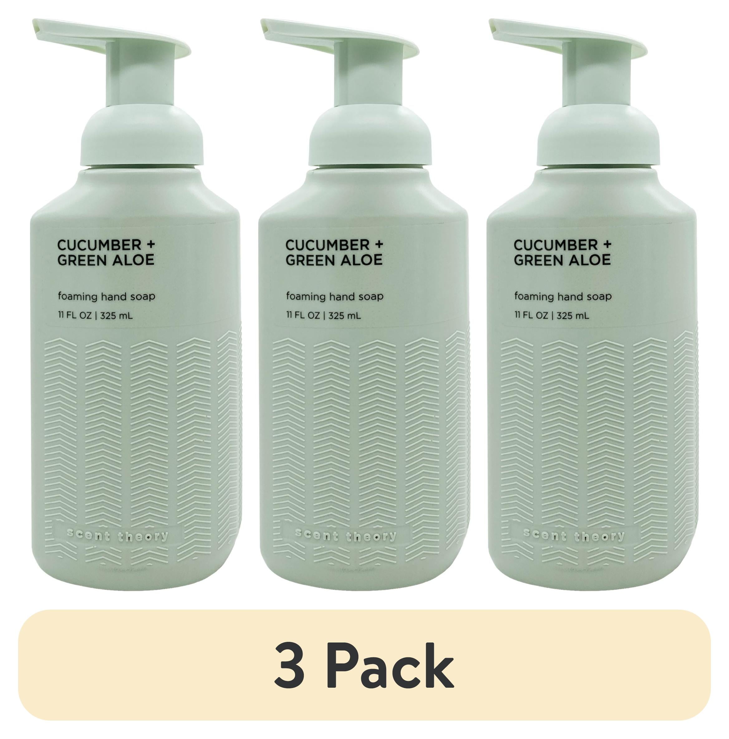 (3 pack) Scent Theory Foaming Hand Soap, Cucumber and Green Aloe, 11 fl oz