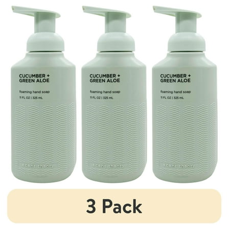 (3 pack) Scent Theory Foaming Hand Soap, Cucumber and Green Aloe, 11 fl oz