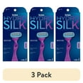 thumbnail image 1 of (3 pack) Schick Hydro Silk Moisture Women's Razor, 5-Blade Moisturizing Razor for Women, 1 Razor & 2 Razor Blade Refills, 1 of 9