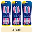 thumbnail interactive-video image 1 of (3 pack) Schick Hydro Silk Touch-up Dermaplaning Tool with Precision Cover, 5 Ct, Womens Facial & Eyebrow Razor, 1 of 12