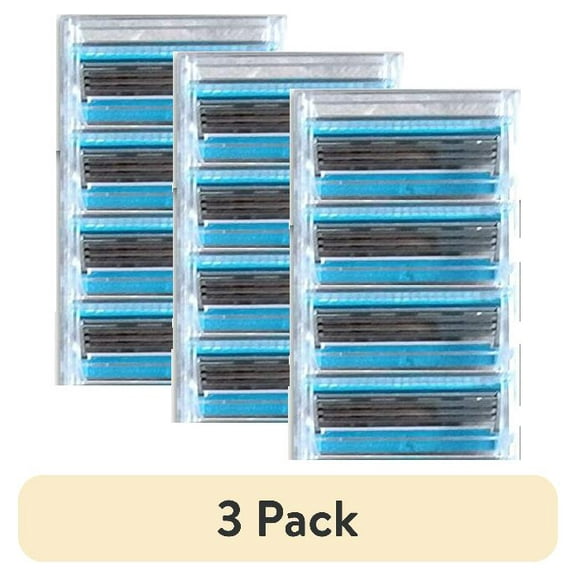 (3 pack) Schick Hydro3 Silk Refill Blade Cartridges, 4 ct (BULK Packaging)