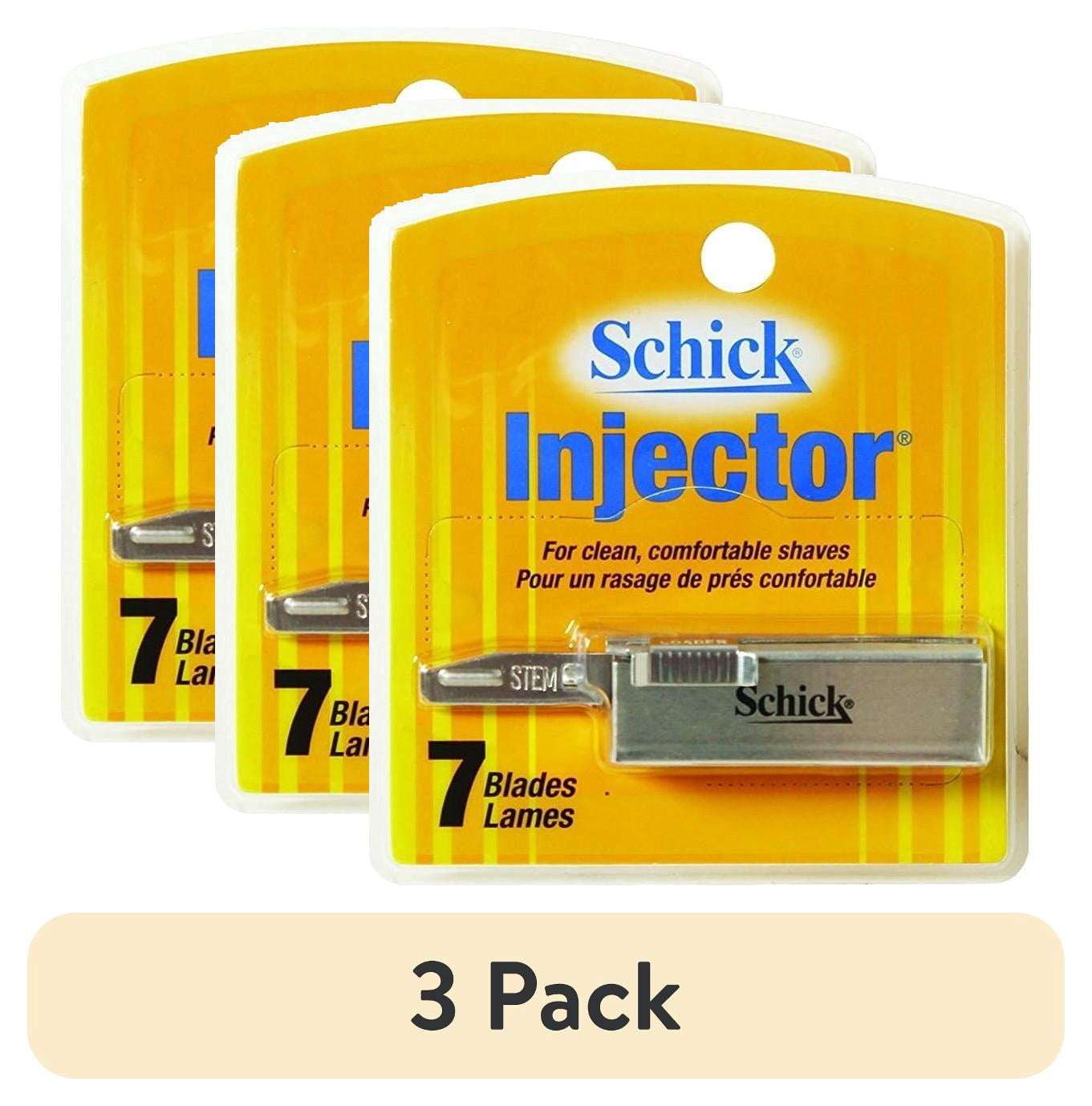 Schick Razor Injector Blades - 7 Ct. Comfortable Shaves (Pack of 2