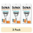 thumbnail image 1 of (3 pack) Schick Quattro Titanium Men's Razor, 1 Razor Handle and 3 Refills, 1 of 8