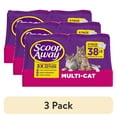thumbnail image 1 of (3 pack) Scoop Away Multi Cat Litter With Meadow Fresh Scent, 38 lb. Box, 1 of 20