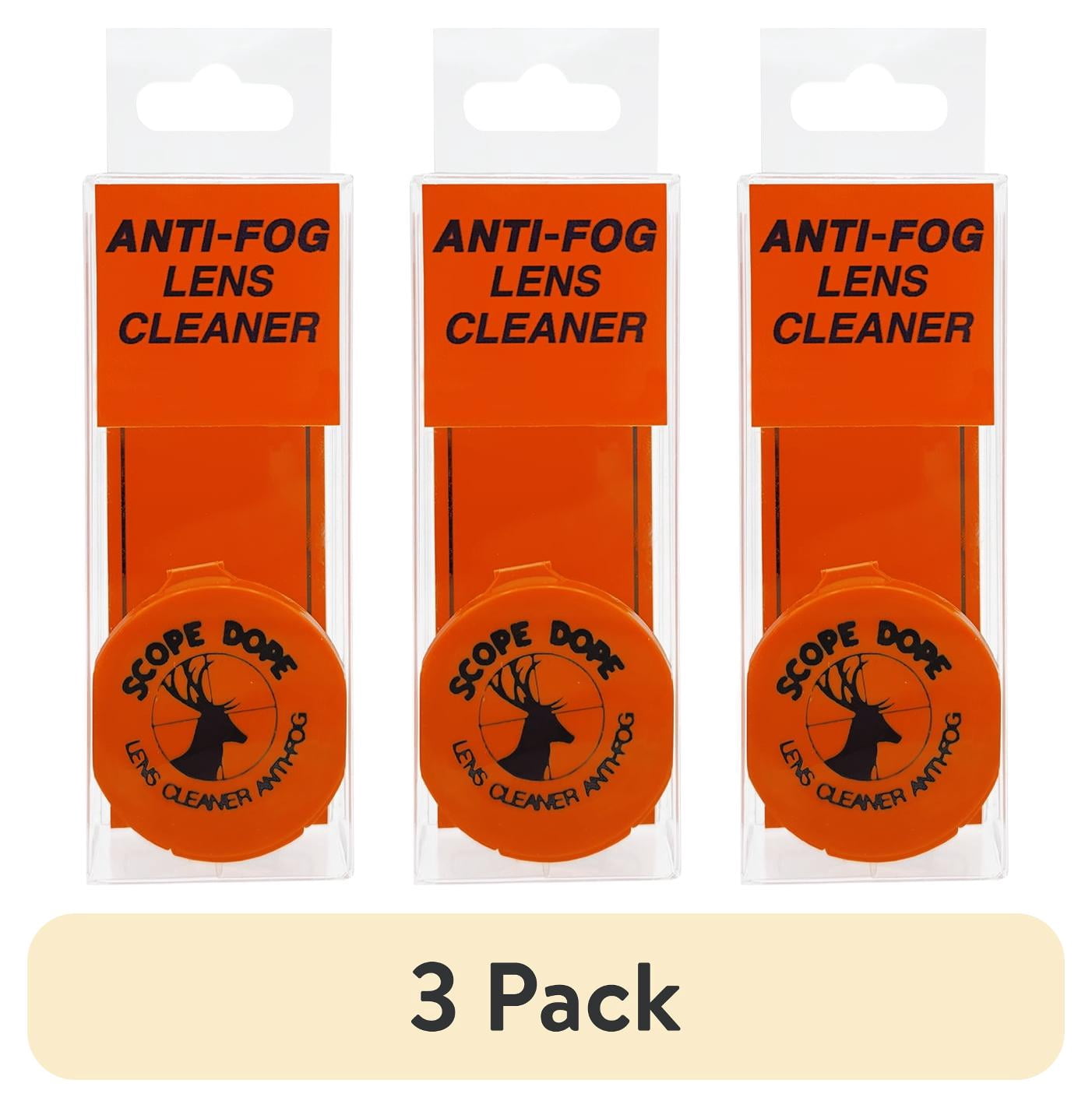 (3 pack) Scope Dope Anti Fog Lens Cleaner