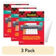 thumbnail image 1 of (3 pack) Scotch Dry Erase Thermal Laminating Pouches, Letter Size, 8.9 x 11.4 Inches, 3 Mil, 20 Count, 1 of 12