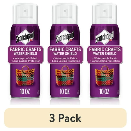 (3 pack) Scotchgard Craft Fabric Water Shield, 10 fl oz., 1 Can