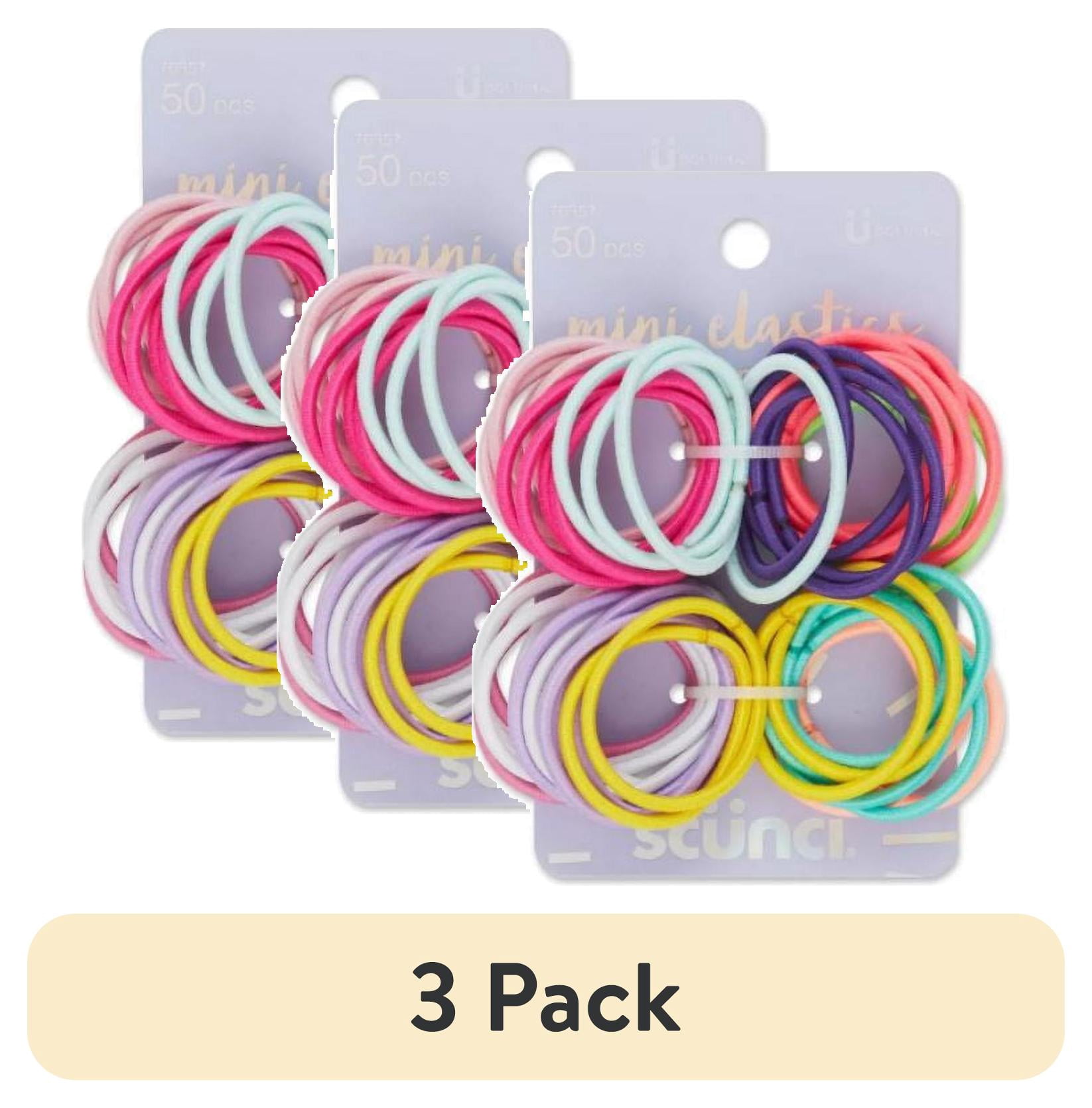 Citrus Twist Hair Accessory Set So Sleek Hair Brush Elastic Ponytailer Bands Stacked braid and rope twist into pigtail buns! It was fun  main image 3